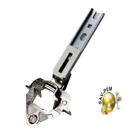 Charniere universelle fixation porte refrigerateur