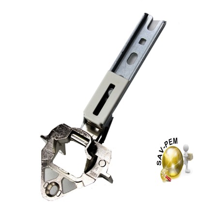 Charniere universelle fixation porte refrigerateur