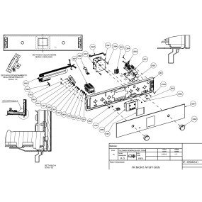 Selecteur de fonctions pour four AIRLUX AFSP13IXN