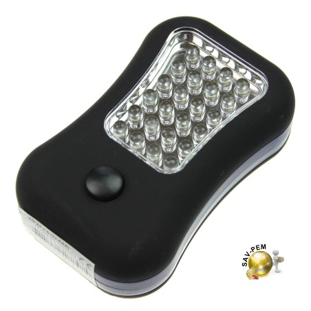 Torche LED MAGNETIQUE AVEC CROCHET DE SUSPENSION