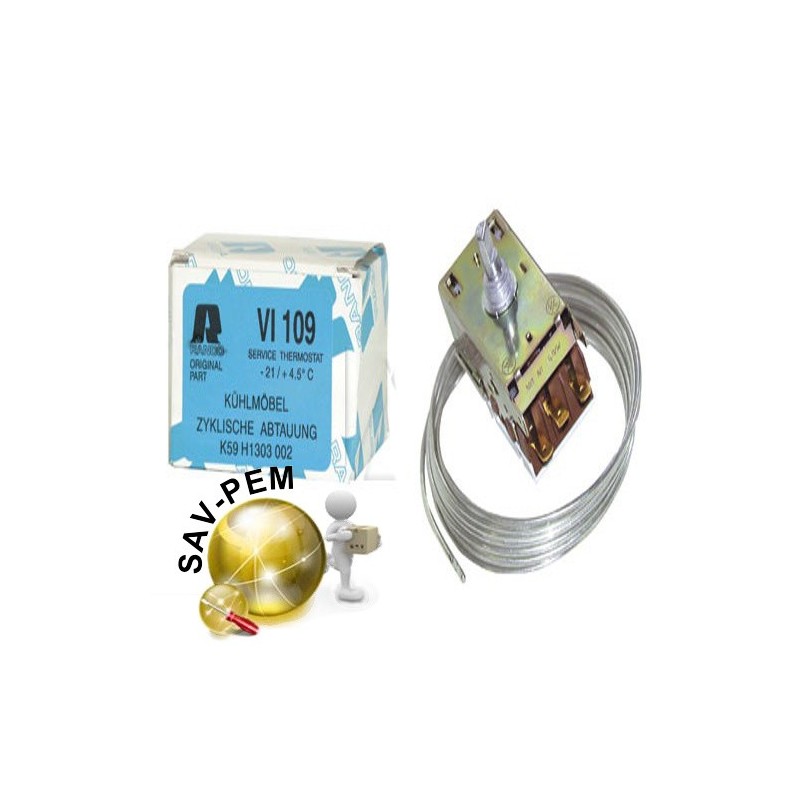 Thermostat RANCO VI109 pour refrigerateur 2 portes Thermostat RANCO VI109 pour refrigerateur 2 portes