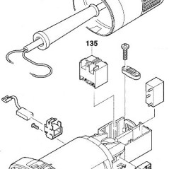 Interrupteur pour meuleuse AEG WS6-125