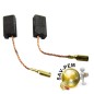 Charbons pour scie KRESS CST420E - CST500E Charbons pour scie KRESS CST420E - CST500E
