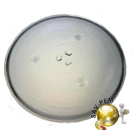 Plateau 72X3692 en verre pour micro ondes BRANDT
