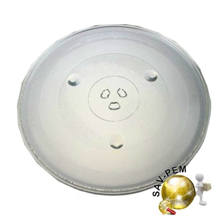 Plateau 72X3692 en verre pour micro ondes BRANDT