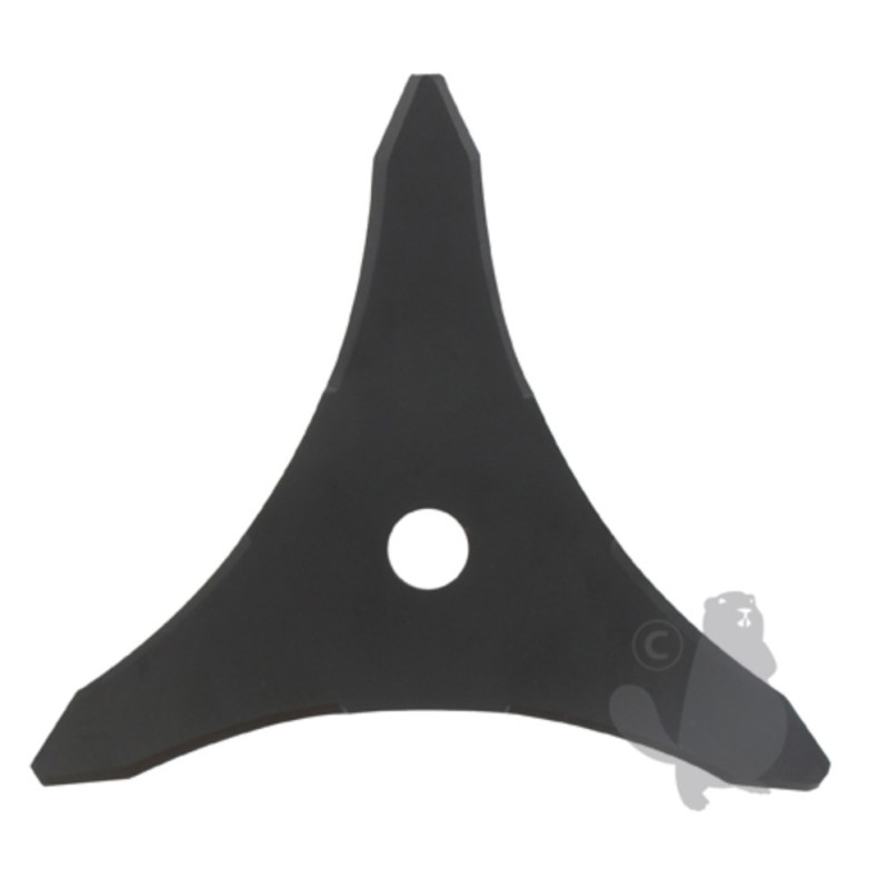 Lame débroussailleuse 3 dents 300 X 25,4 X 3mm Lame débroussailleuse 3 dents 300 X 25,4 X 3mm