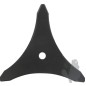 Lame débroussailleuse 3 dents 300 X 20 X 3mm Lame débroussailleuse 3 dents 300 X 20 X 3mm