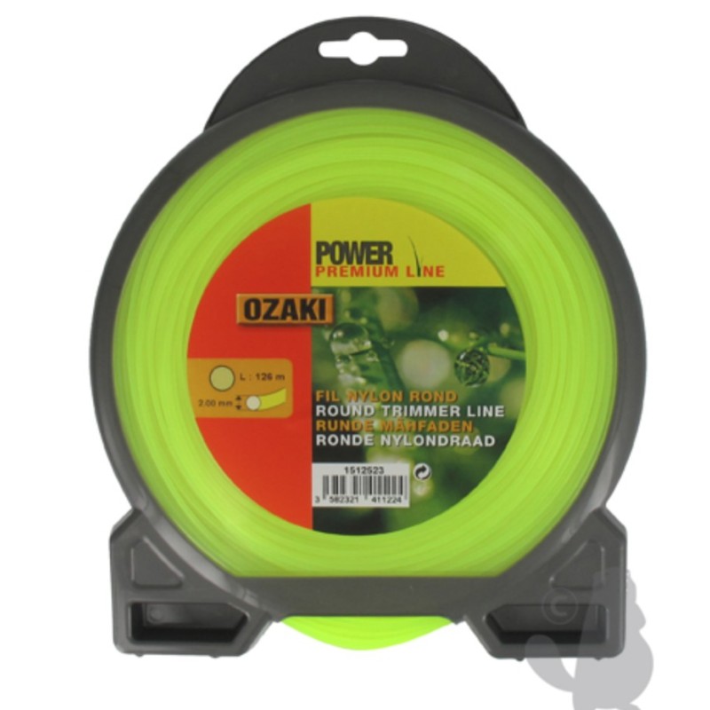 Fil nylon rond Ozaki Premium 126m 2.0mm Fil nylon rond Ozaki Premium 126m 2.0mm