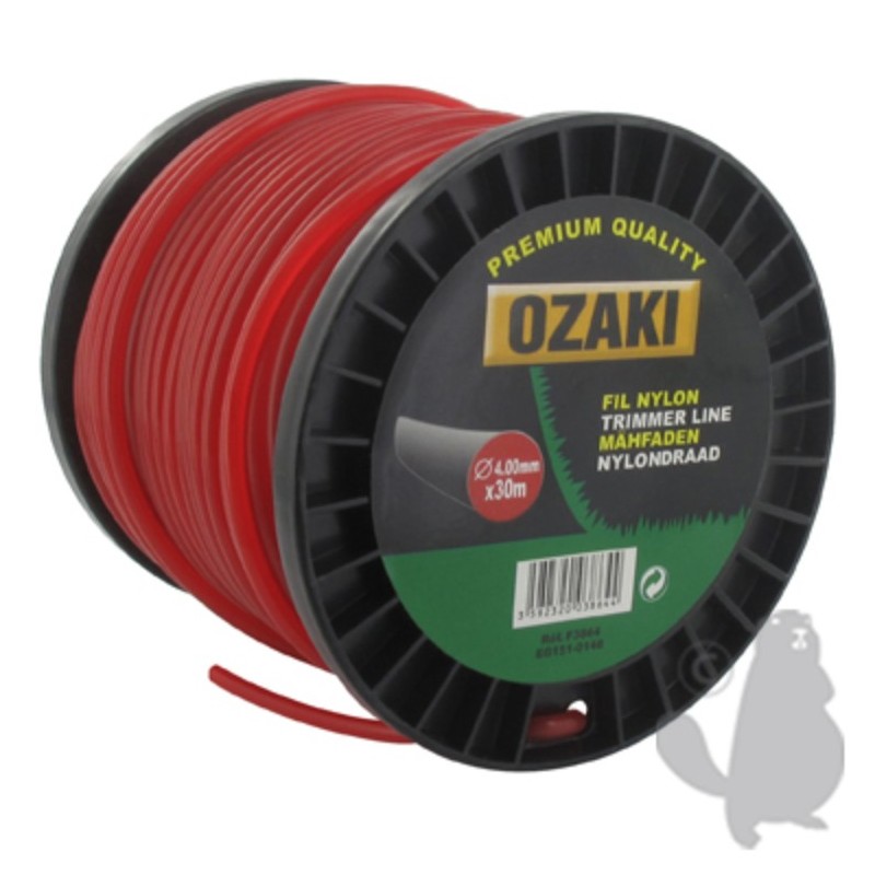 Bobine de fil rond Ozaki 30m 4mm Bobine de fil rond Ozaki 30m 4mm