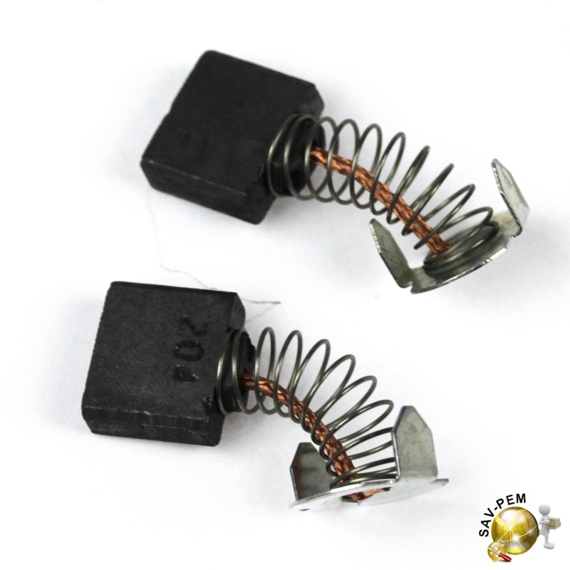 Charbons tronconneuse MAKITA 2414 B / 2414 NB Charbons tronconneuse MAKITA 2414 B / 2414 NB