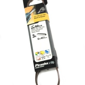 Abrasifs 6 mm pour lime BLACK & DECKER