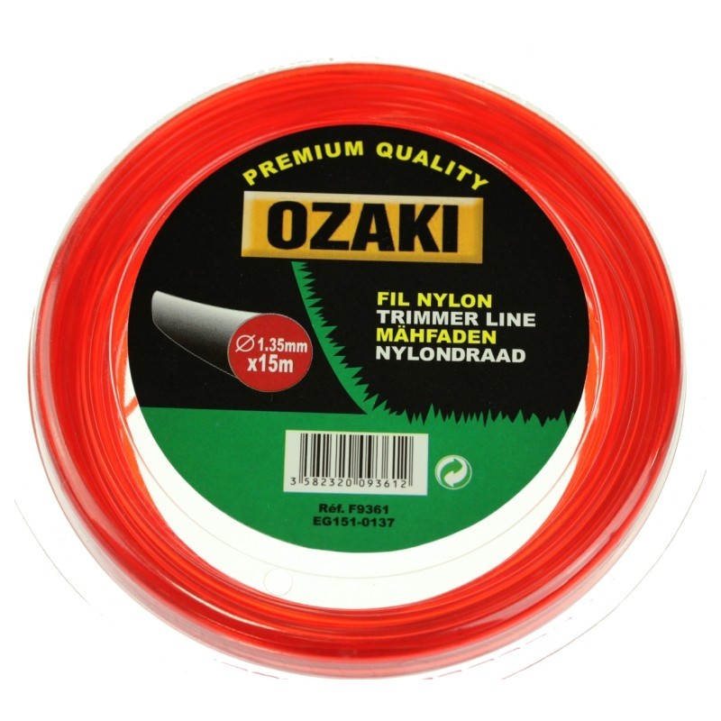 Fil rond Ozaki coupe bordure 1.35mm Fil rond Ozaki coupe bordure 1.35mm