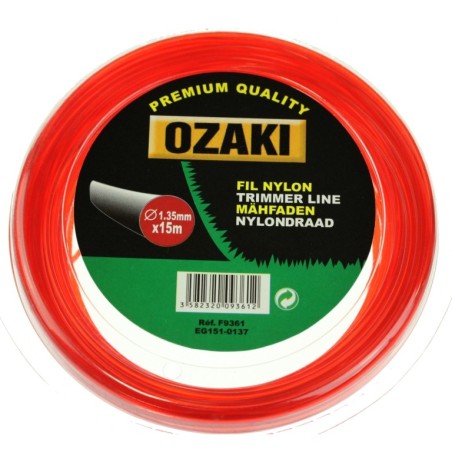 Fil rond Ozaki coupe bordure 1.35mm