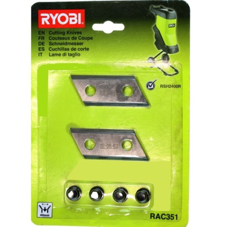 Lames broyeurs RYOBI 5132002646 pour RSH2400R, RSH2545B