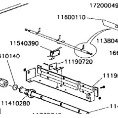 Micro interrupteur pour plaque de cuissson GLEM XTA42H