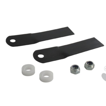Jeu de 2 lames 114mm tondeuse KLIPPO