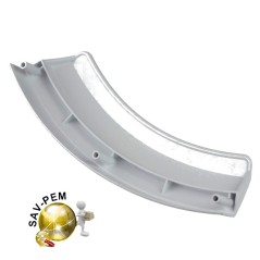 Poignee de hublot 00644221 pour seche linges BOSCH et SIEMENS