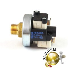 Pressostat POM0002073 pour centrale, nettoyeur vapeur VAPORETTO