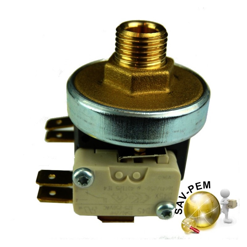 Pressostat POM0002073 pour centrale, nettoyeur vapeur VAPORETTO