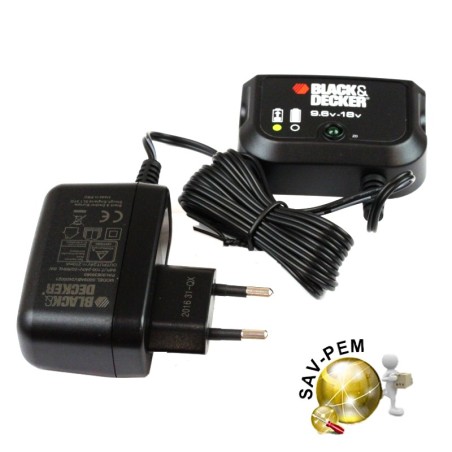 Chargeur 90638069 18 Volts électroportatif BLACK  et  DECKER