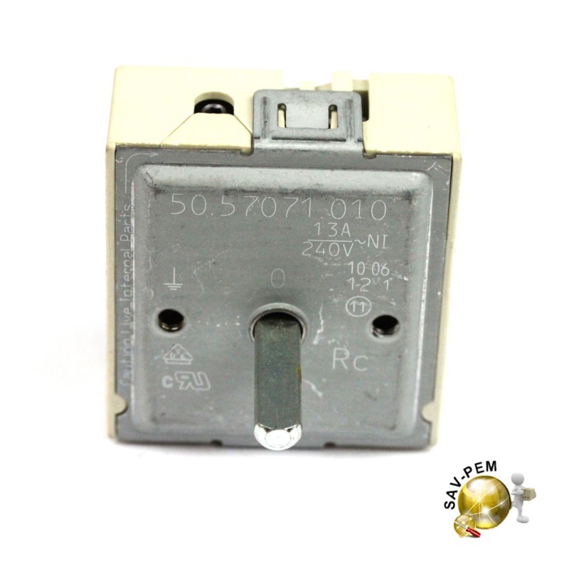 Doseur energie 3150788036 pour plaque de cuisson ELECTROLUX - ARTHUR MARTIN Doseur energie 3150788036 pour plaque de cuisson ELECTROLUX - ARTHUR MARTIN