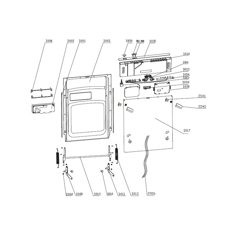 Module de programmation pour lave vaisselle GLEM ADI45