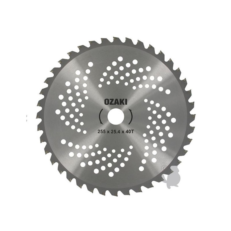 Lame debroussailleuse 255mm