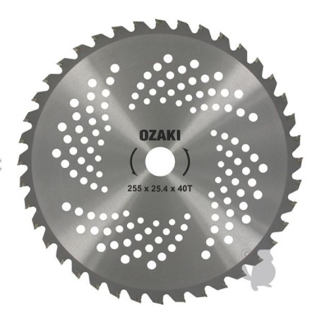 Lame debroussailleuse 255mm