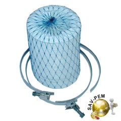 Gaine évacuation d'air 80MM.3M+2COLLIERS