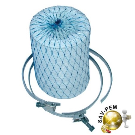 Gaine évacuation d'air 80MM.3M+2COLLIERS