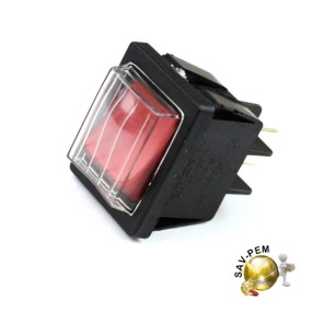 Interrupteur marche arrêt 16A protection PVC