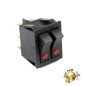 INTERRUPTEUR DOUBLE 16A - 27X21MM INTERRUPTEUR DOUBLE 16A - 27X21MM
