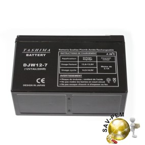 Batterie 12V 7Ah pour tracteur GGP