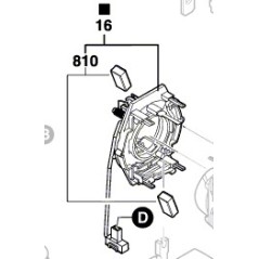 Charbons et support perceuse BOSCH PSB750RCE