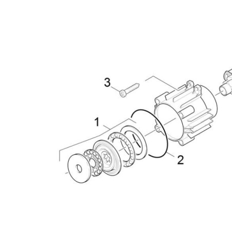 Roulements 4.120-196.0 pour nettoyeur KARCHER K2.38M