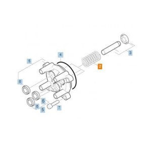 Ressort de piston pour nettoyeur KARCHER