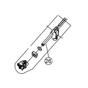 Fixation de lame scie sauteuse RYOBI CJS-180L