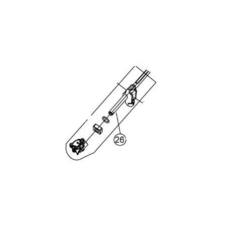 Fixation de lame scie sauteuse RYOBI CJS-180L