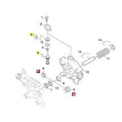 Limiteur de pression nettoyeur KARCHER K7