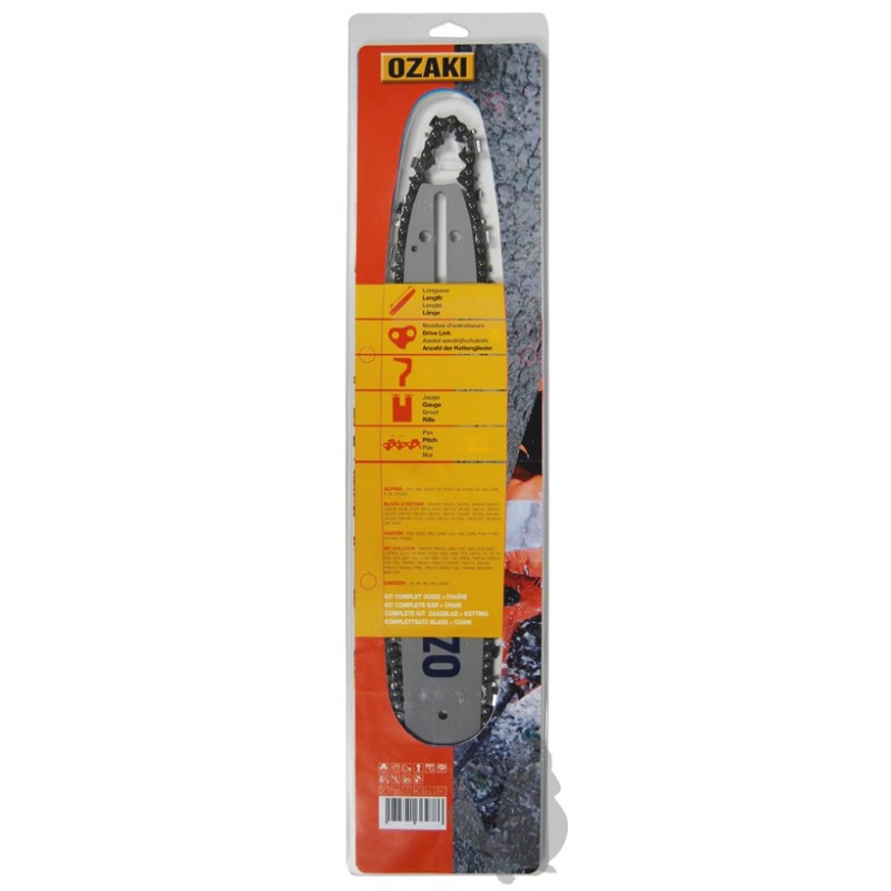 Guide de tronconneuse mc culloch 35 cm