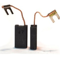 Charbons 1607014125 outillages BOSCH PKS65, PWS 12-180, SHO 160