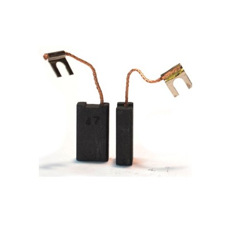Charbons 1607014125 outillages BOSCH PKS65, PWS 12-180, SHO 160