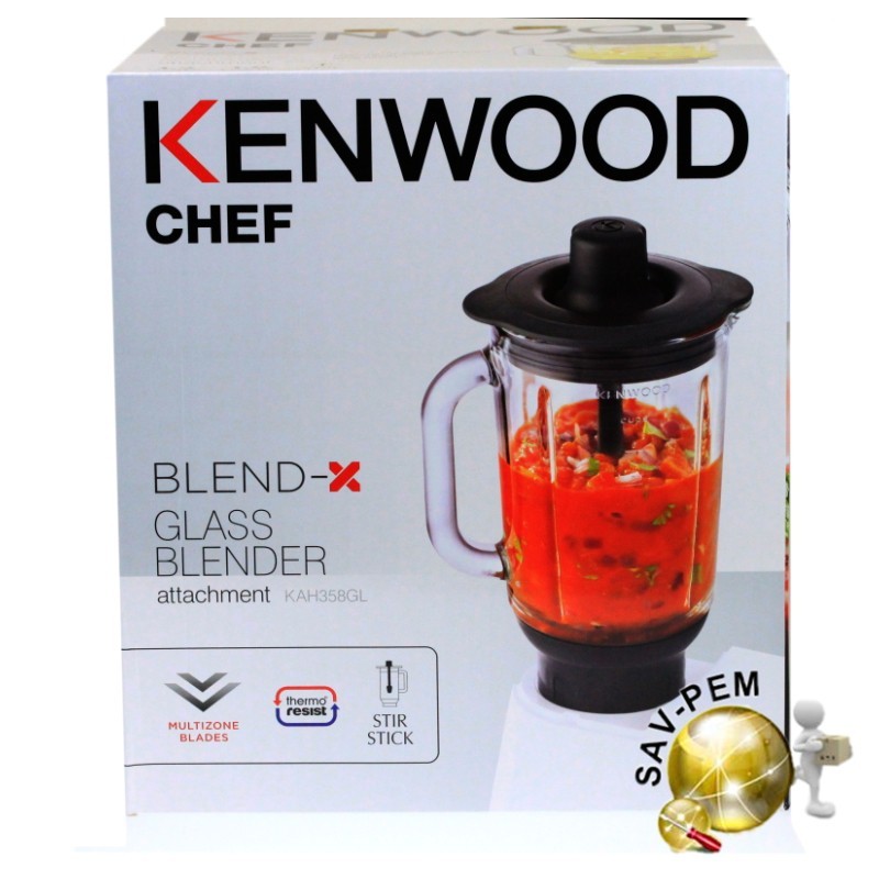 Bol blender AW22000005 pour robots KENWOOD CHEF - MAJOR Bol blender AW22000005 pour robots KENWOOD CHEF - MAJOR