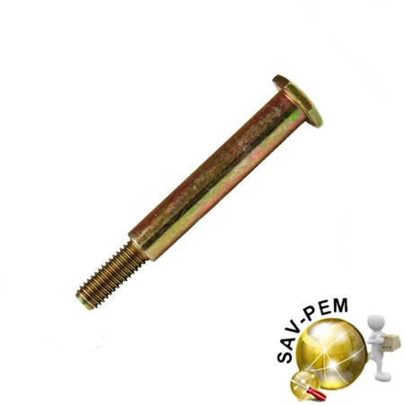 Axe fileté de roue tondeuse MAC CULLOCH