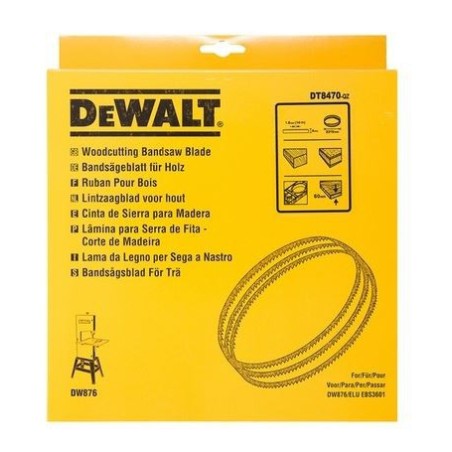 Lame bois pour scie a ruban DEWALT DW378
