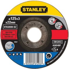 STA32030 Disque agglomérés pour meuleuse 125 x 22 x 3.2mm 