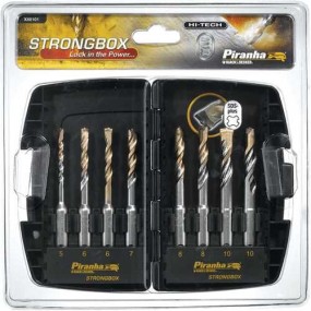 X88101 Coffret SDS+ 8 pièces 5 à 10mm