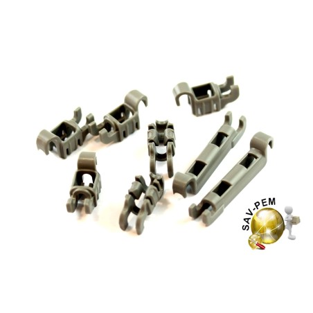 Clips de fixation panier inférieur pour lave vaisselle BOSCH