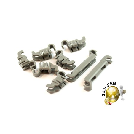 Clips de fixation panier inférieur pour lave vaisselle BOSCH