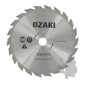 Lame carbure OZAKI 230 x 25.4mm pour débroussailleuse
